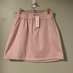 Copper Key NWT Pink Paperbag waist skirt M